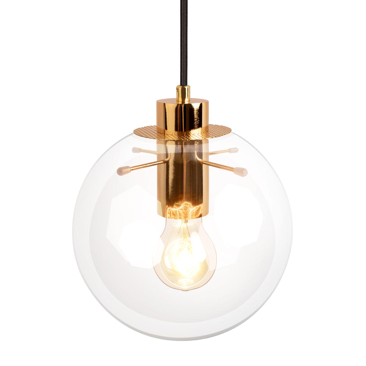 Подвесной светильник 20*21 см, 1*E27*60W LOFT IT Selene 2033-A золото