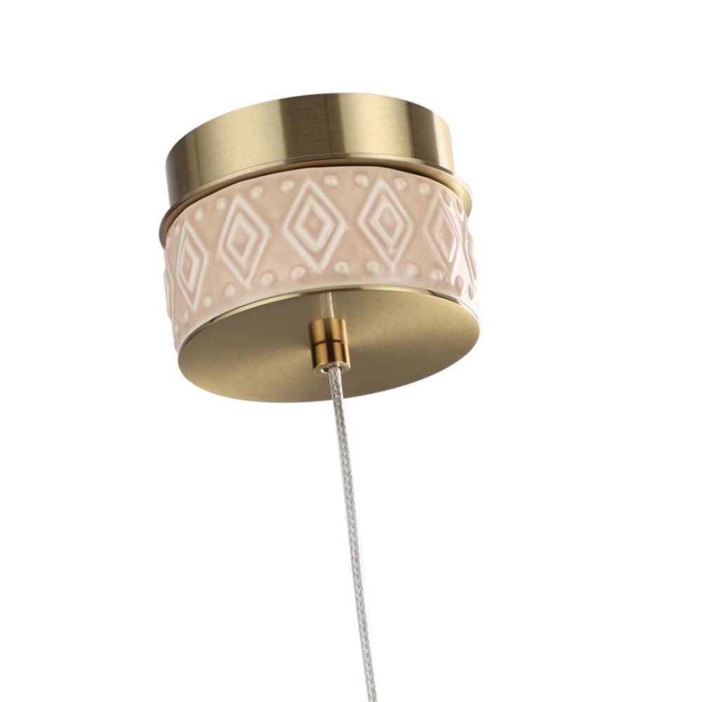 Подвесной светильник 7.5 см, 5W, 3000K, Odeon Light L-Vision Lulu 5453/5L, бронза