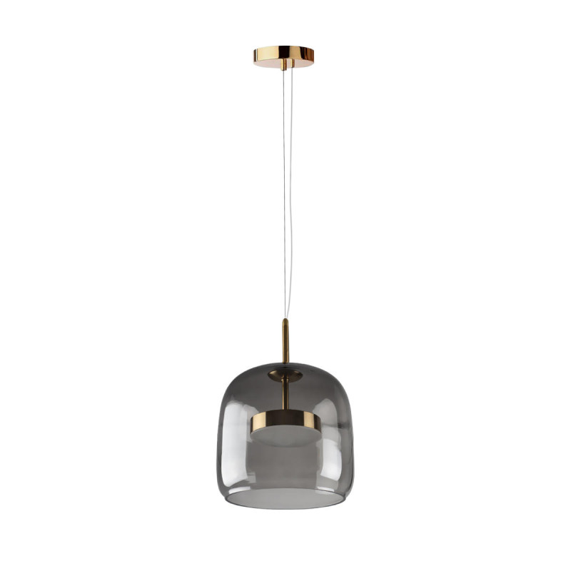 Светильник подвесной LOFT IT LED Dauphin 10041A, 12W LED, 3000K, диаметр 26 см, золото