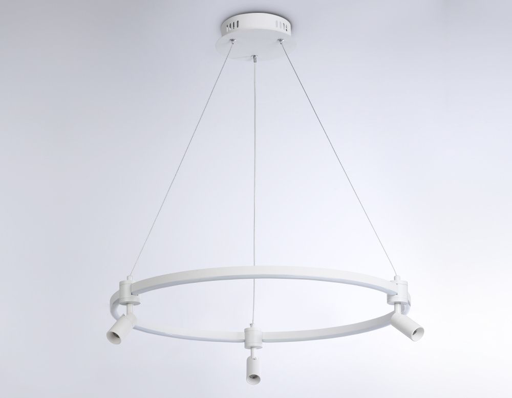 Светильник подвесной 60*6,5*120 см, LED 54W, 3000К, белый Ambrella Comfort LineTech FL5292