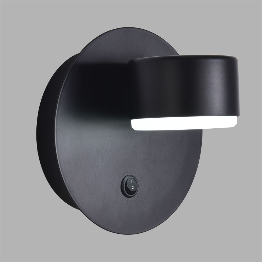 Бра 15 см, Lumion 8344/1W, черный