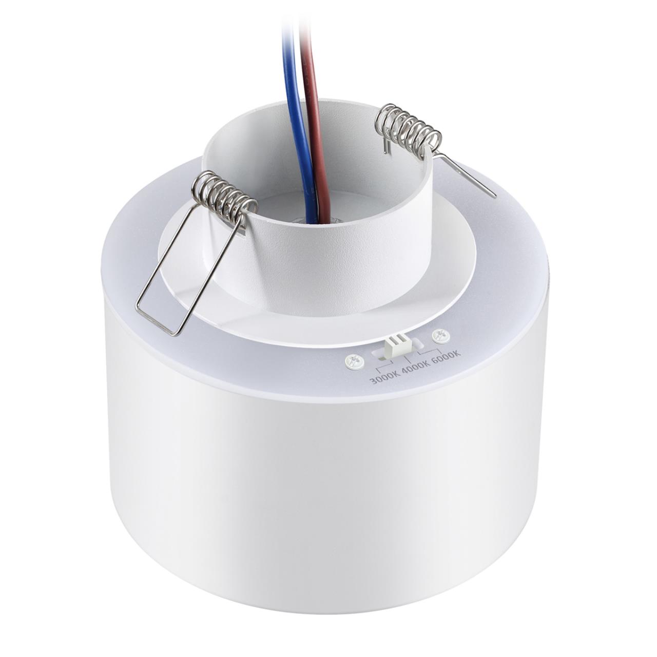 Встраиваемый светодиодный светильник Novotech Giro 358961, 12W вниз + 3W вверх, 