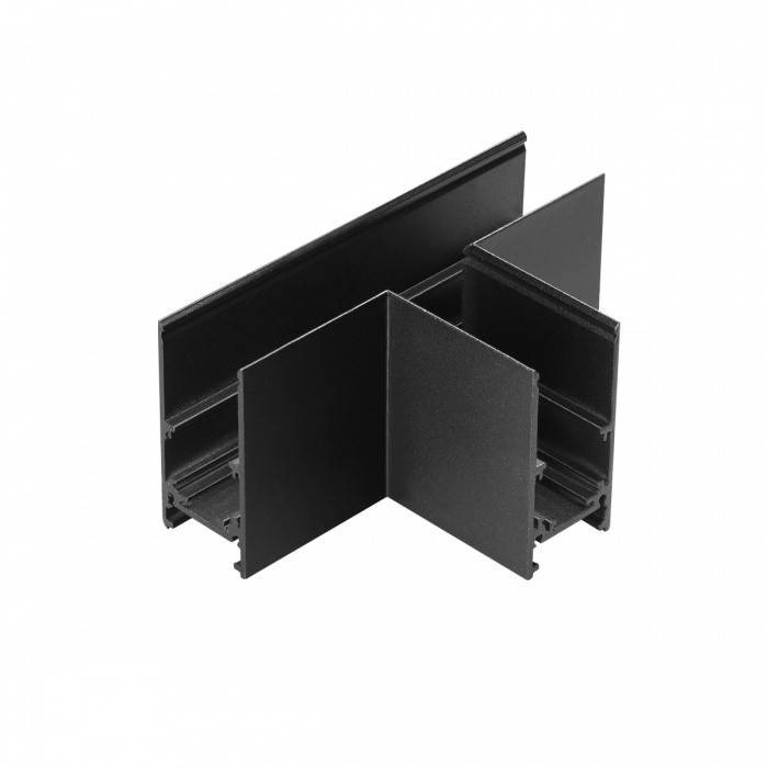 Соединитель для низковольтного шинопровода "T-образный" Novotech Flum (Shino) 135170, черный