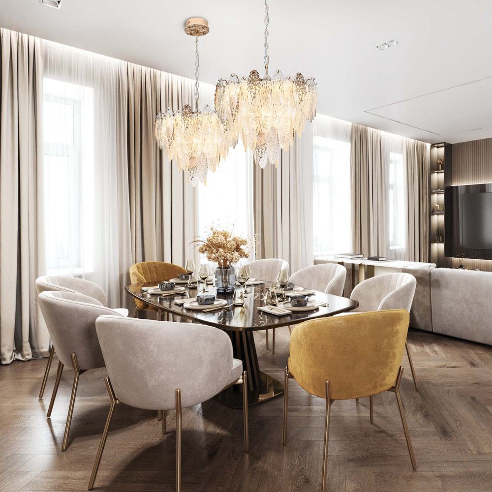 Подвесная люстра MODELUX ML.9528.500 GD