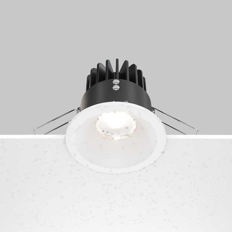 Светильник 9 см, 12W, 4000K, Technical DL034-L12W4K-D-W, белый, 60°, IP 65 Dim Triac