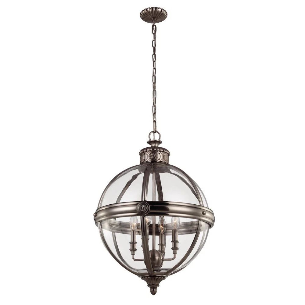 Подвесной светильник *50*76-236 см, E14*60W, Natural Concepts Feiss Adams HK-YORKTOWN2, полированный хром