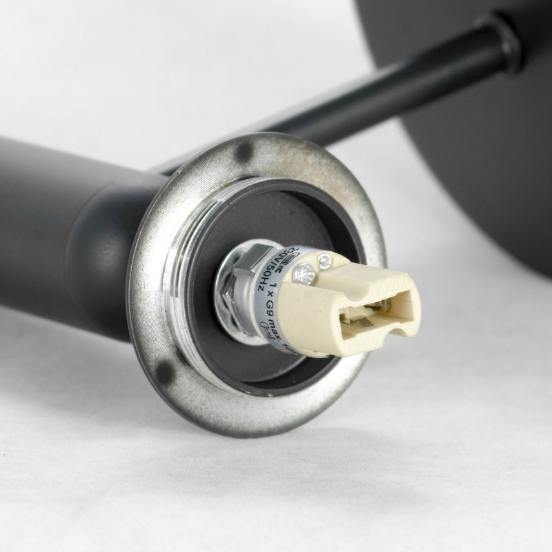 Бра Lussole Cleburne LSP-8592 черый