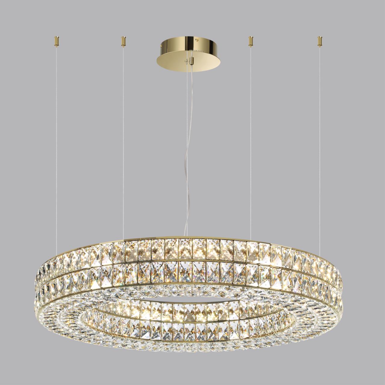 Люстра 60*80*120 см, 1 LED*85W, 4000 К, Odeon Light Panta, золотой 4926/85L