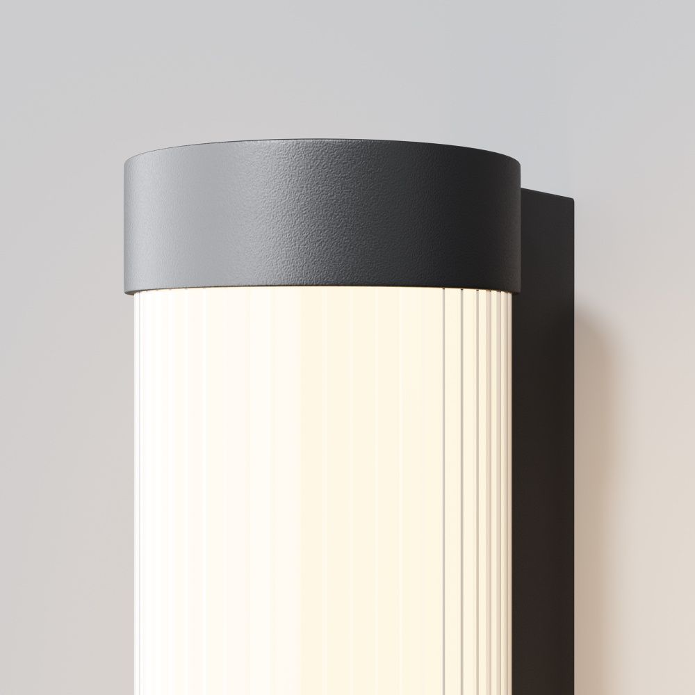 Бра 9,3*6-50 см, LED*16W, 3000K, Maytoni Rounge O482WL-L16B3K, Черный