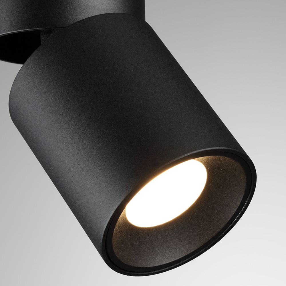 Светильник 6 см, 7W, 3000K, 36°, Odeon Light 7132/7CL, черный