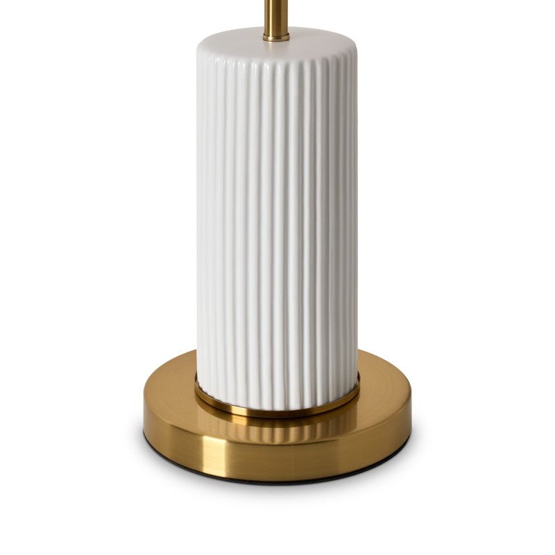 Настольная лампа 30*30*50 см, 1*E27*60W, Freya Ceram FR5491TL-01BS, латунный