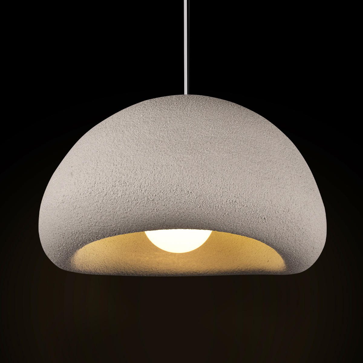 Светильник 40 см, Loft It Stone 10252/400 White, белый