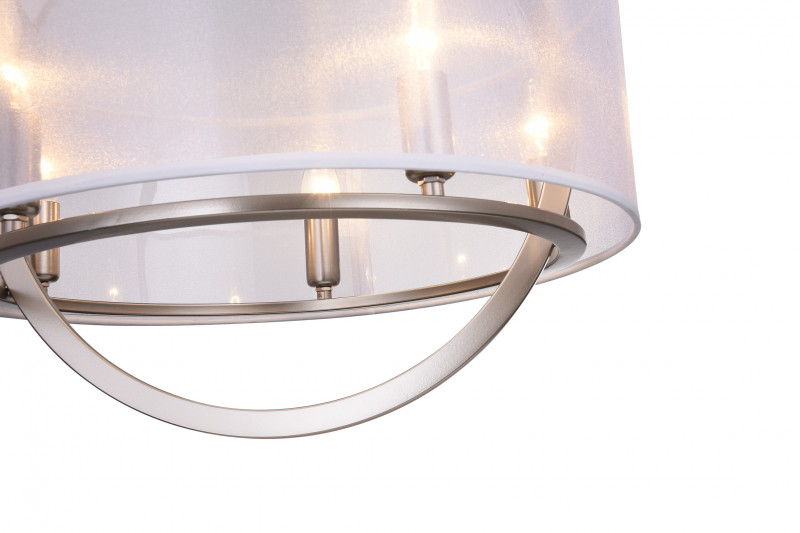 Подвесная люстра  50*149 см, 5*E14 сатин никель Vele Luce Effe VL4135L05