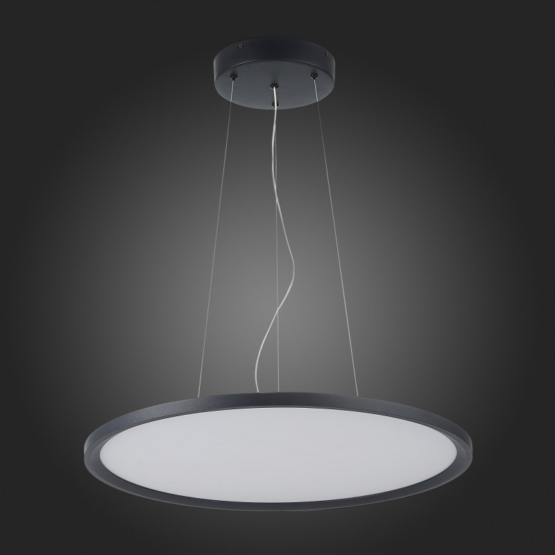 Светильник подвесной 60 см, 56W 4000K ST LUCE Подвесные светильники ST602.443.56 Черный