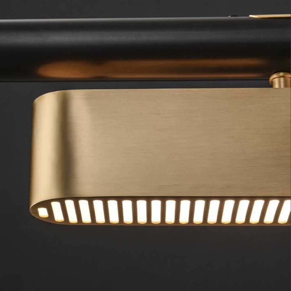 Светильник подвесной 140*14-180 см, 3*LED*10W, 3000-6000K, Lightera Huron LE118L-3G SMART, Черный