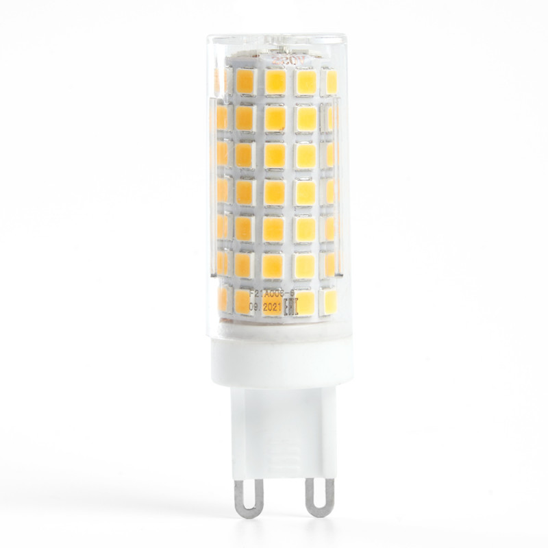 Лампа светодиодная G9, 9W, 2700K, 720 Lm, 230V JCD, LB-434 Feron 38146