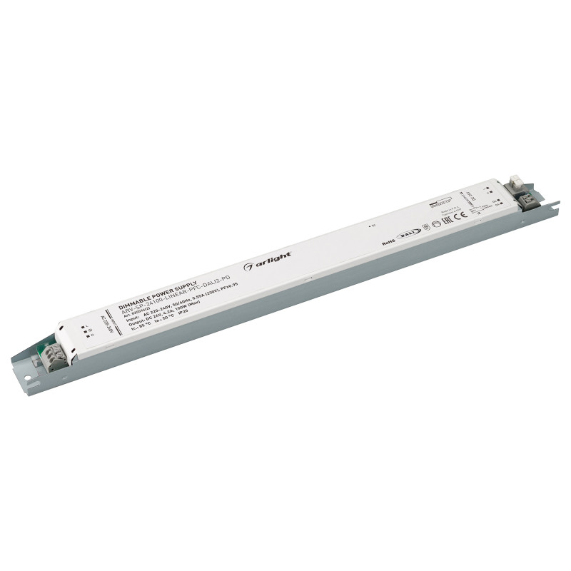 Блок питания для светодиодной ленты Arlight 025596(2) 36*3*2,1 см.