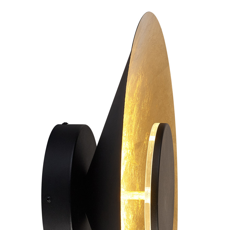 Бра 14,5*50*50 см, LED *  24W, 3000К Mantra Orion 8130, черный