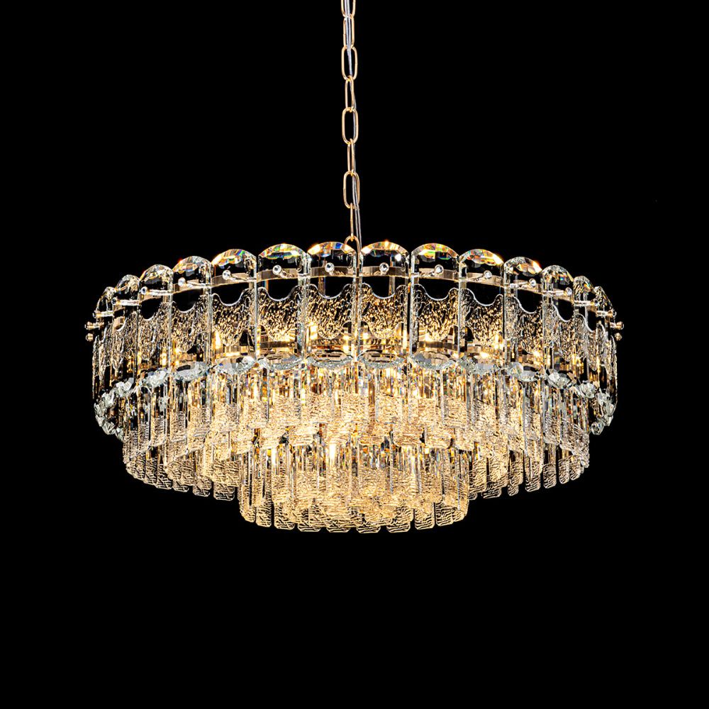 Люстра 60 см, 13*Е14*40W, Modelux  ML.7092.600 GD, Золото