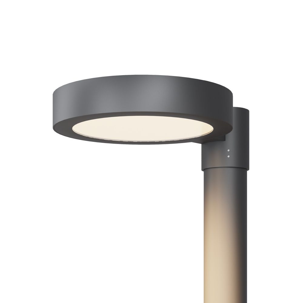 Парковый светильник 30*39-11 см, LED*50W, 3000K, Maytoni Dion O472H-L50GF3K, Графит