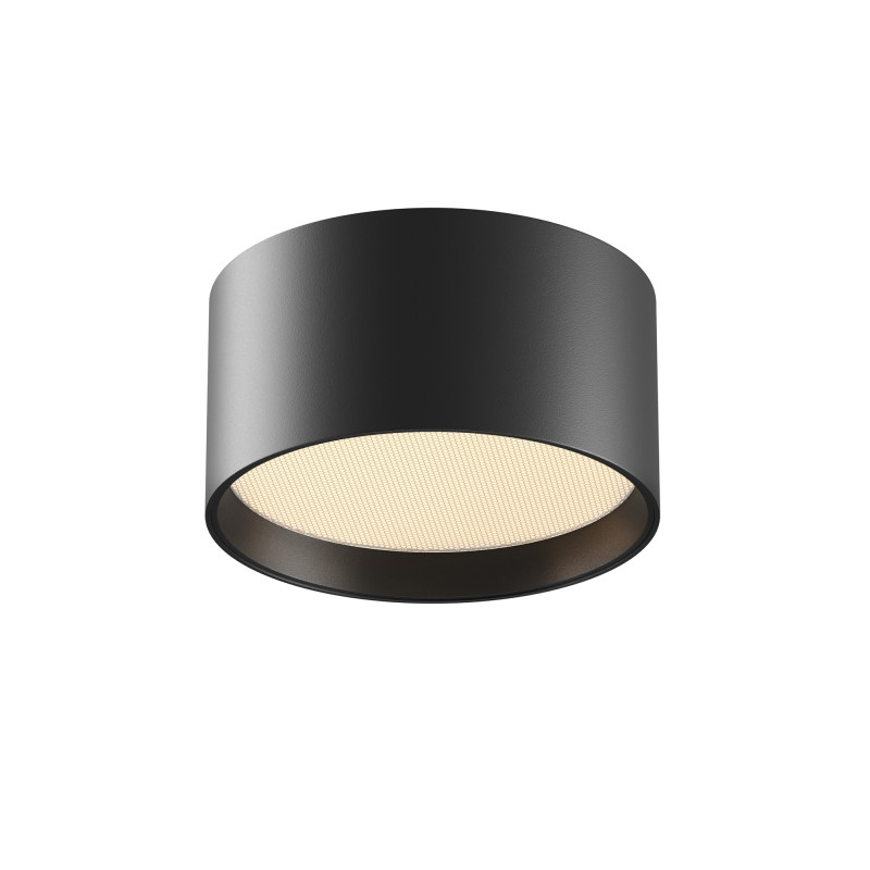 Потолочный светильник 12*6,4 см, LED 12W 3000K Maytoni Technical Ceiling Glare C091CL-12W3K-B черный