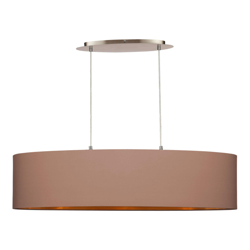 Светильник подвесной 75*22 см, 120W,  EVOLUCE  BRESCIA SLE300553-03  Никель