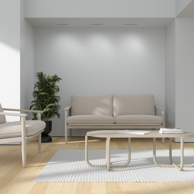 Встраиваемый светильник 24*3,1* см, LED * 20W, 4000K, Denkirs Space DK2515-WB, белый
