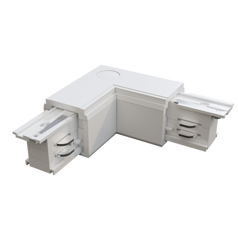 Комплектующие для накладной трековой системы Maytoni Technical Three phase track system Trinity TRA005CL-31W-R белыйIP 20