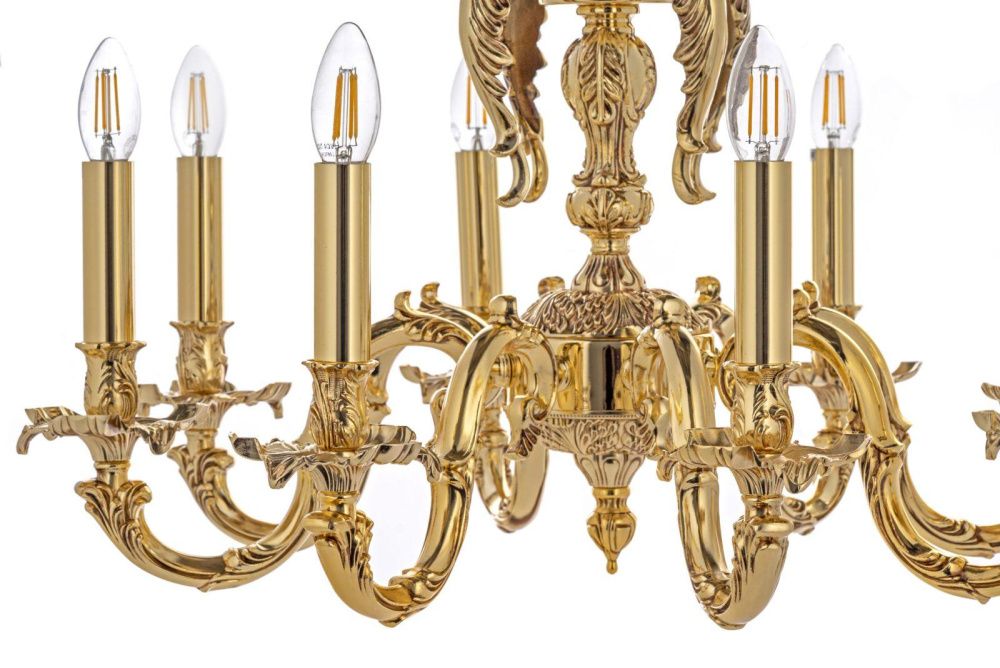 Люстра *67*45 см, 8*E14*40W, Dio D`arte Vivaro Vivaro E 1.1.8 CG, Золото