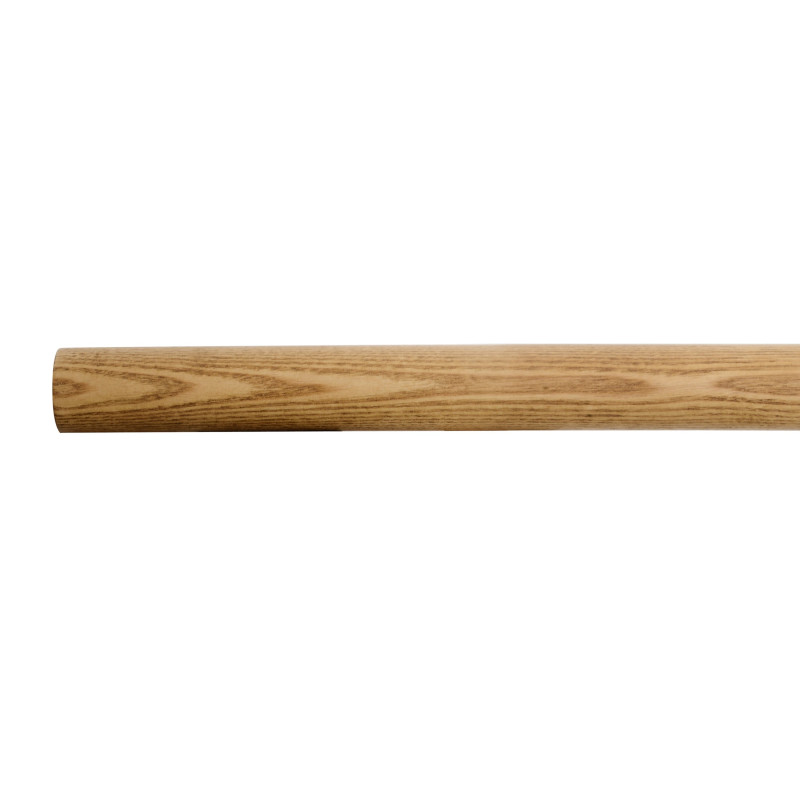 Бра Favourite Varita 2988-1W, D85*W500*H190, каркас черного цвета, декоративный элемент из натурального дерева
