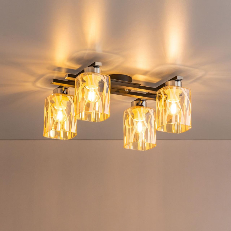 Люстра Citilux Сафари CL145241 черный