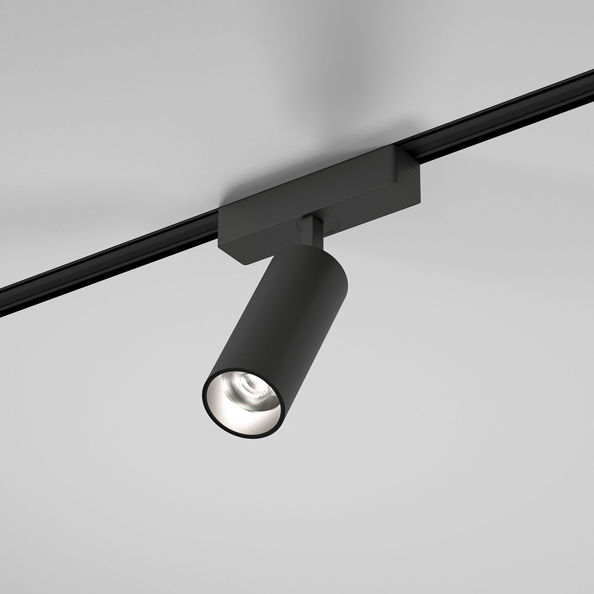 Трековый светильник LED 9W, 4000 К, 16*4,4*2,6 см, черный, Elektrostandard Flat Magnetic 85095/01