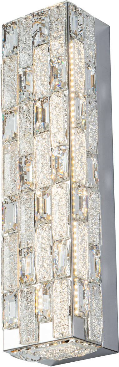 Настенный светильник 48 см, 25W, 2800-6500K, Stilfort Gabbana 4014/09/01WL, хром