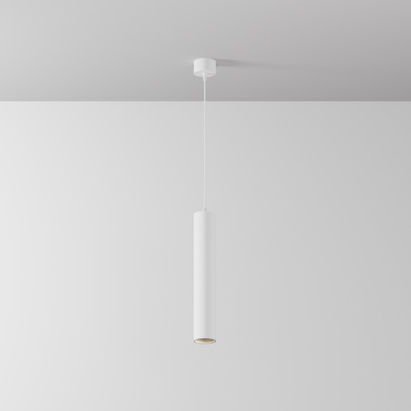 Подвесной светильник  5,2*30 см, LED 12W, 4000К, Белый Maytoni Focus LED P072PL-L12W4K-1