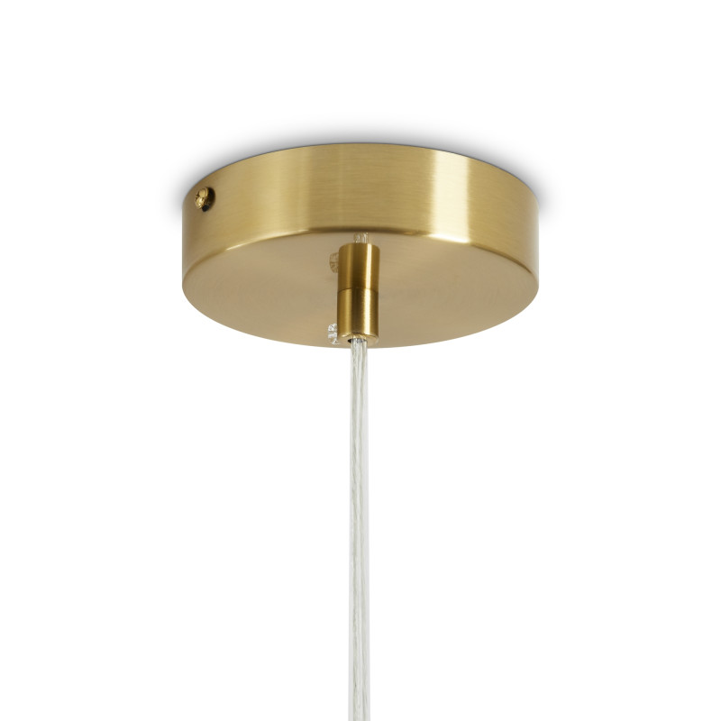 Светильник 58 см, 20W, 3000K, Freya Wands FR6130PL-L24B, латунь