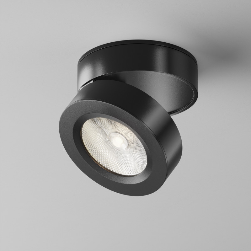 Светильник 9 см, 7W, 4000K, Maytoni Magic C022CL-7W4K-B-1, черный