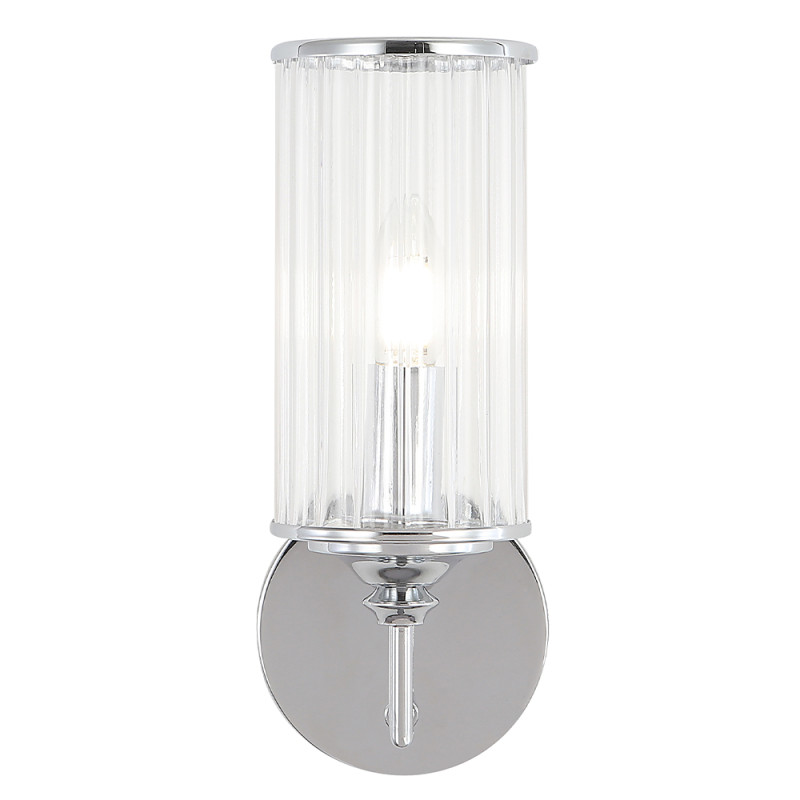 Бра 33 см, Crystal Lux GLORIA AP1 CHROME, хром
