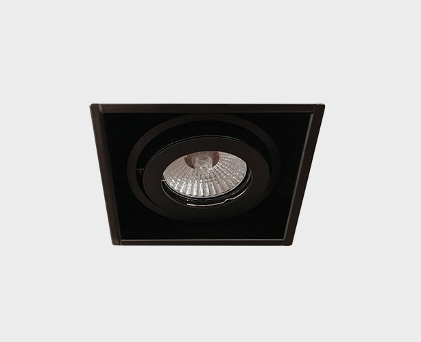 Встраиваемый светильник Italline 100511 black, черный