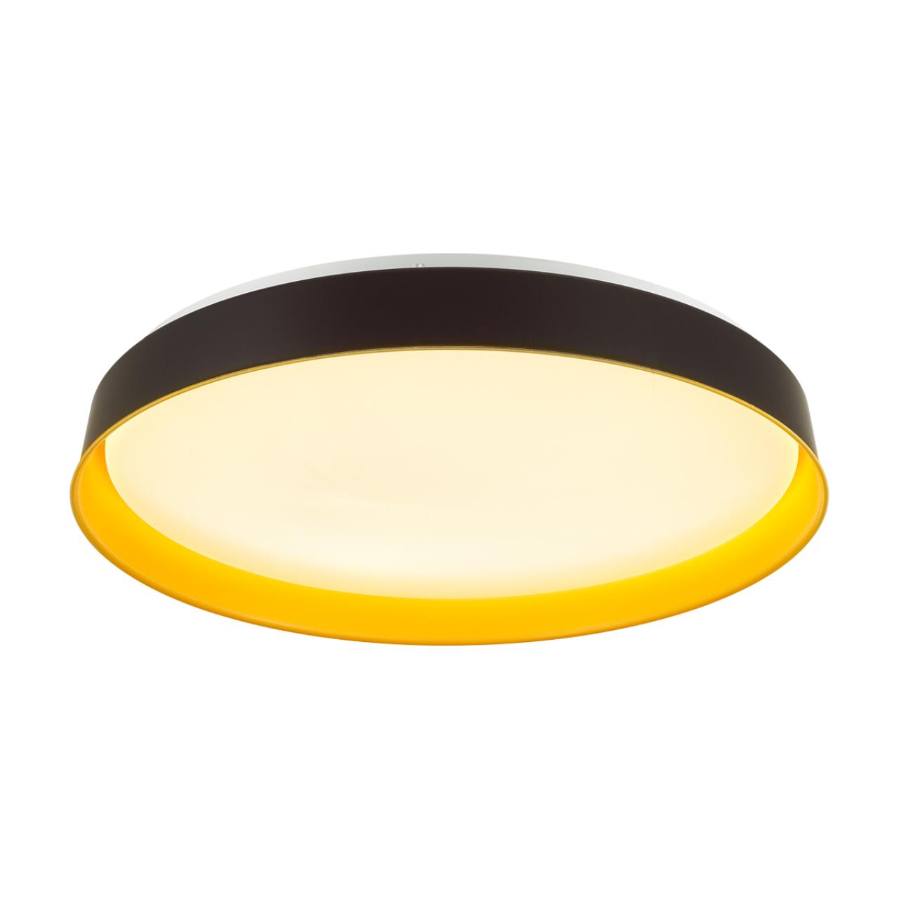 Cветильник 50 см, LED 1*70W, 3000-6000 К, Sonex Tuna Yellow 7711/EL, белый/желтый