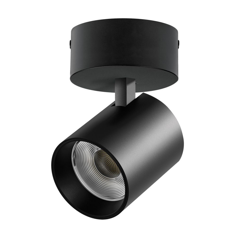 Светильник накладной *9,4*14,8 см, *35W, 3000K, Lightstar Alta Base A5437SO, Черный