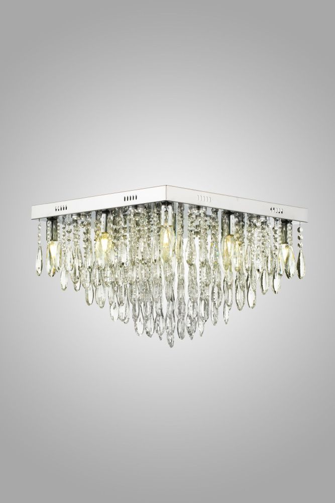 Люстра, RD-212K - 9 - D400x400/H350 9х3W + 9х40W E14 Alva Donna