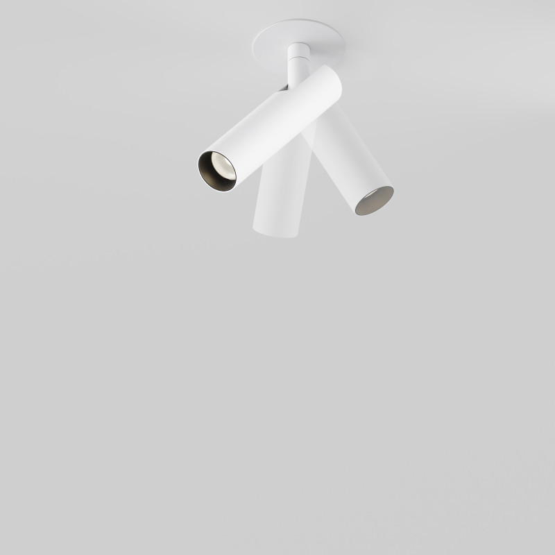 Встраиваемый светильник 3*3*15,1 см, LED, 6W, 3000К, Maytoni Technical Focus T C141RS-L125-6W3K-W белый