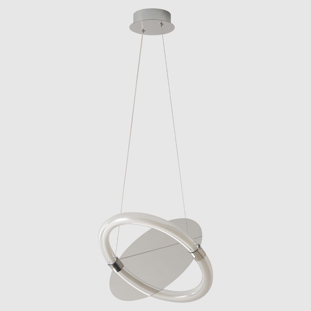 Светильник подвесной 22,3*32*22,3-225,4 см, *LED*22W, 4000K, Crystal Lux Nebula NEBULA SP22W LED CHROME, Хром