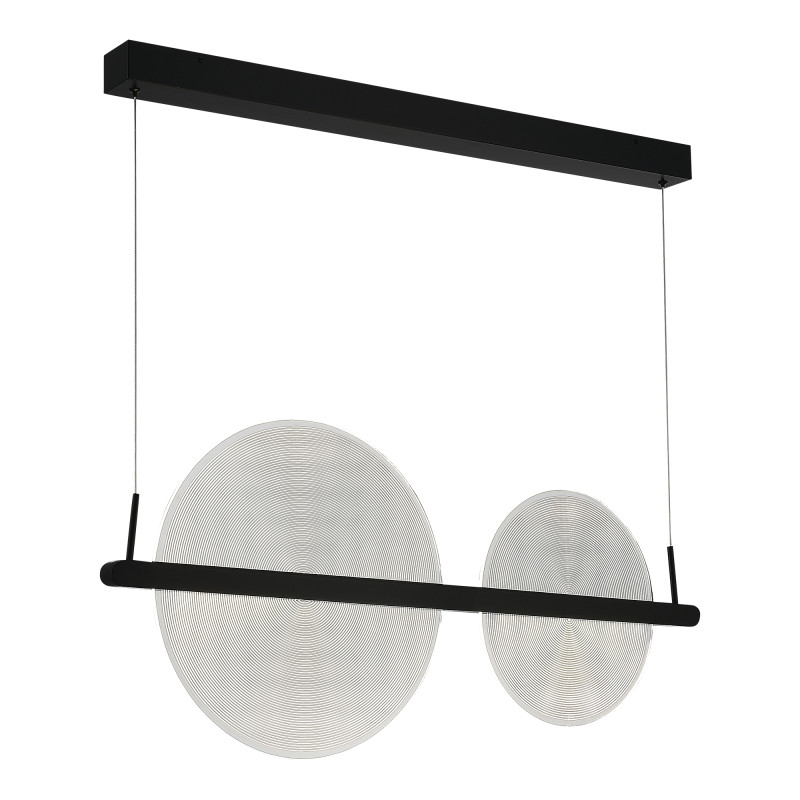 Светильник подвесной SPLENDID 1*LED*24W 4000K ST LUCE SL6233.403.24 черный