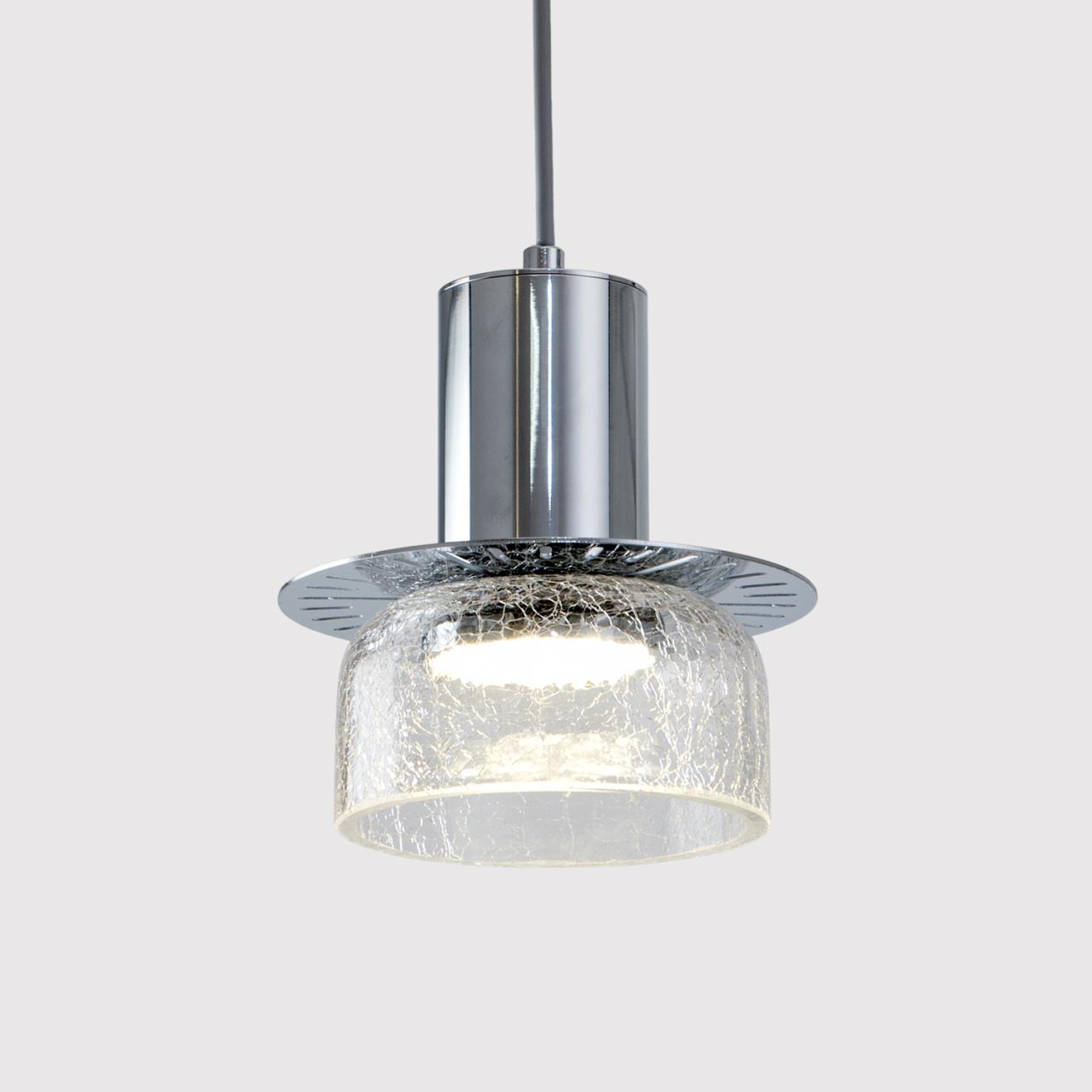 Подвесной светильник 12*75/117 см, LED 10W 3000-6500К MODESTYLE MS.1411.120 CR хром