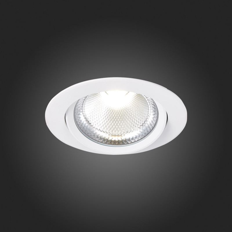Встраиваемый светильник 14 см, 24W 3000K ST LUCE Встраиваемые светильники ST211.538.24.36 Белый