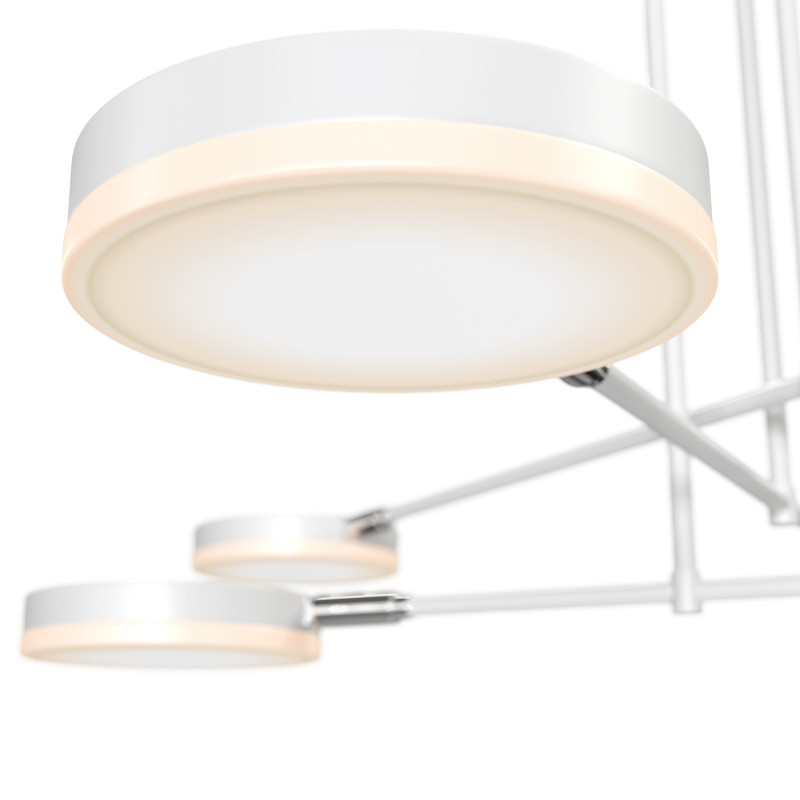 Светодиодный светильник 89 см, 36W, 3000K, Maytoni Fad MOD070PL-L36W3K, белый
