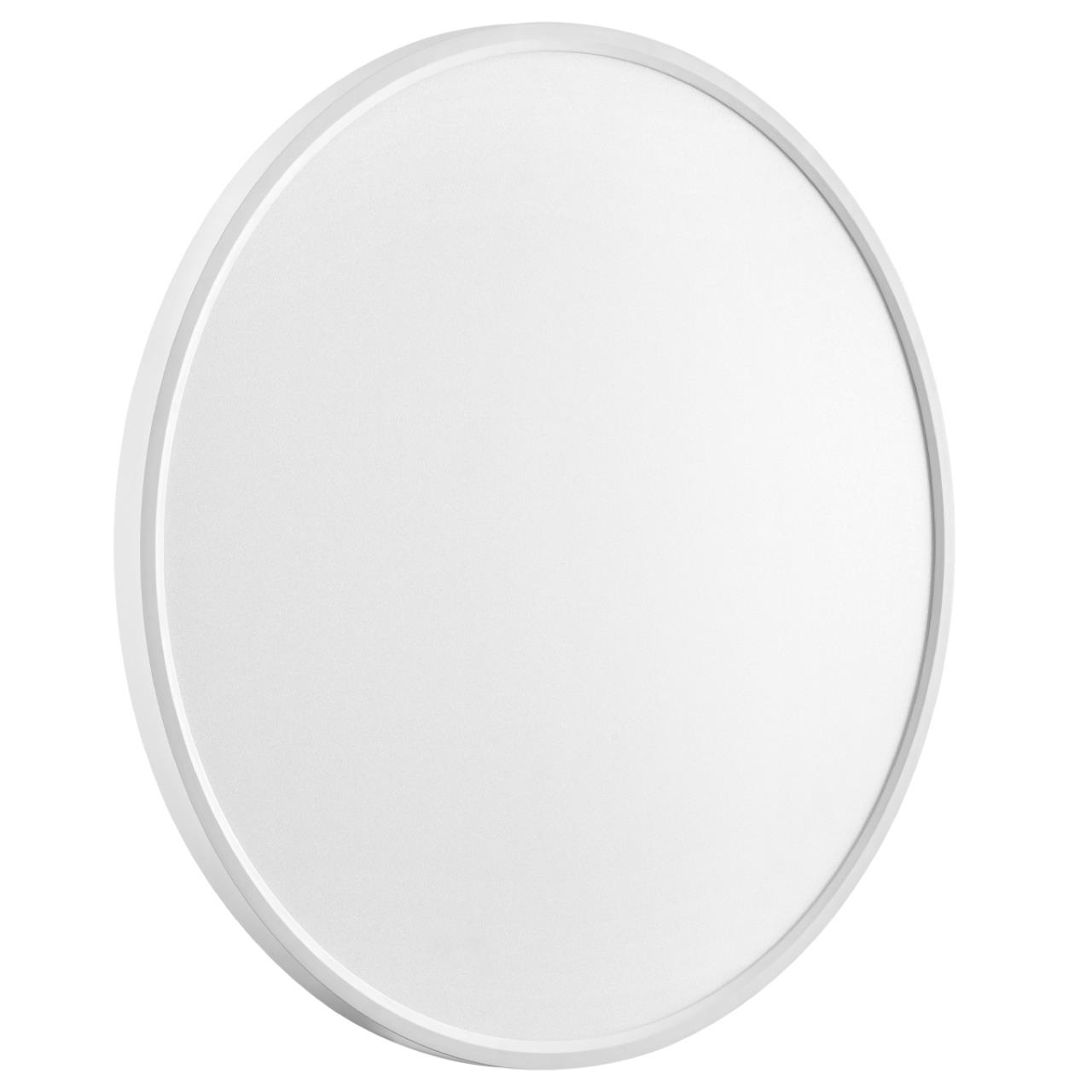Cветильник 60*2,5 см, LED 48W, 3000/4000 К, IP40, белый, пластик Sonex Alfa White, 7659/48L