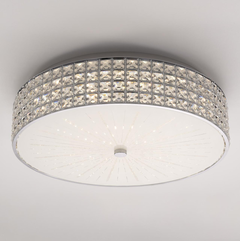 Светильник 51 см, 95W, 3000-5500K, Citilux Портал CL32418G1, хром