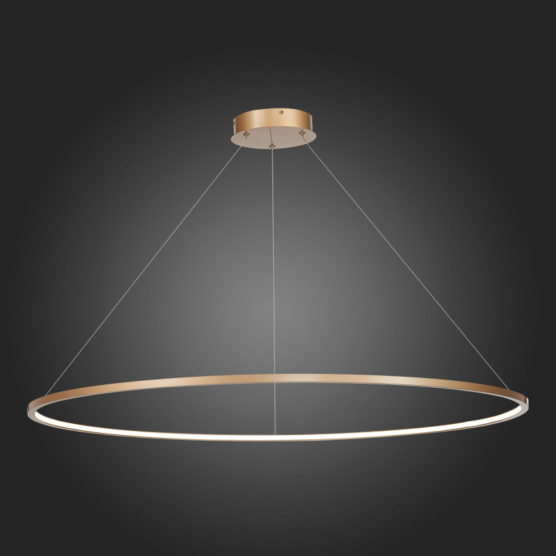 Светильник подвесной 100 см, 57W 4000K ST LUCE ST603 IN ST603.243.57 Золотистый